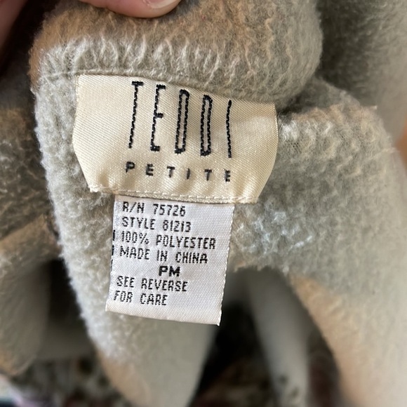 TEDDI Petite Vintage Southwester Ombre Nature Jacket Size Petite Medium - Picture 6 of 9